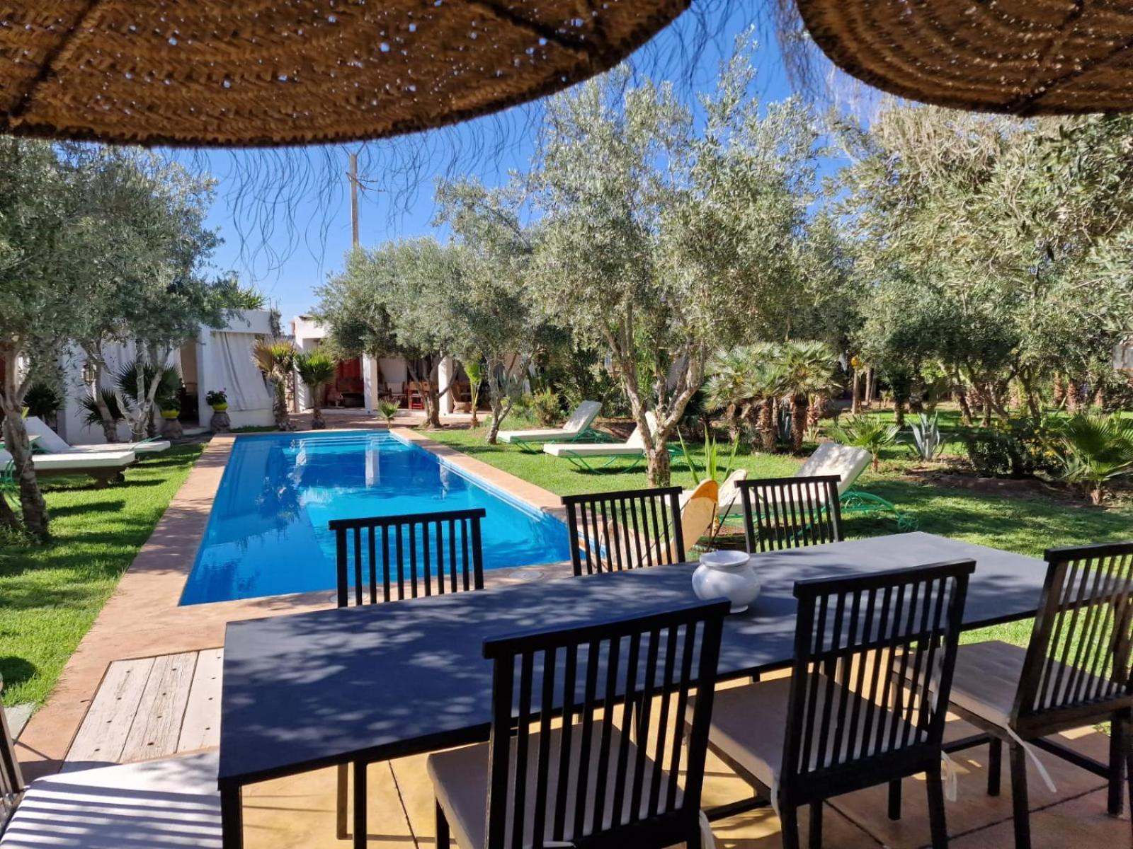 Manzal Lahbab, 2Villas 2Bungalows 2Piscines Et Jardins Ouled Jelal Luaran gambar