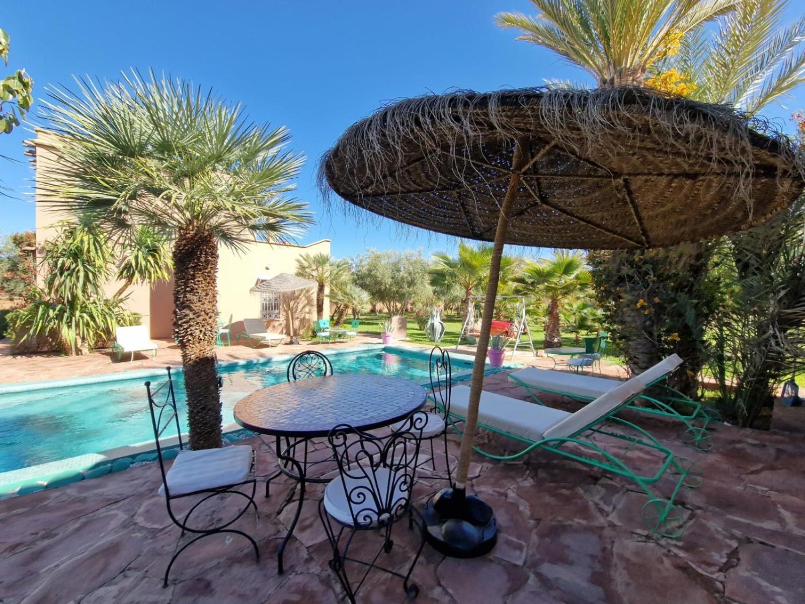 Manzal Lahbab, 2Villas 2Bungalows 2Piscines Et Jardins Ouled Jelal Luaran gambar