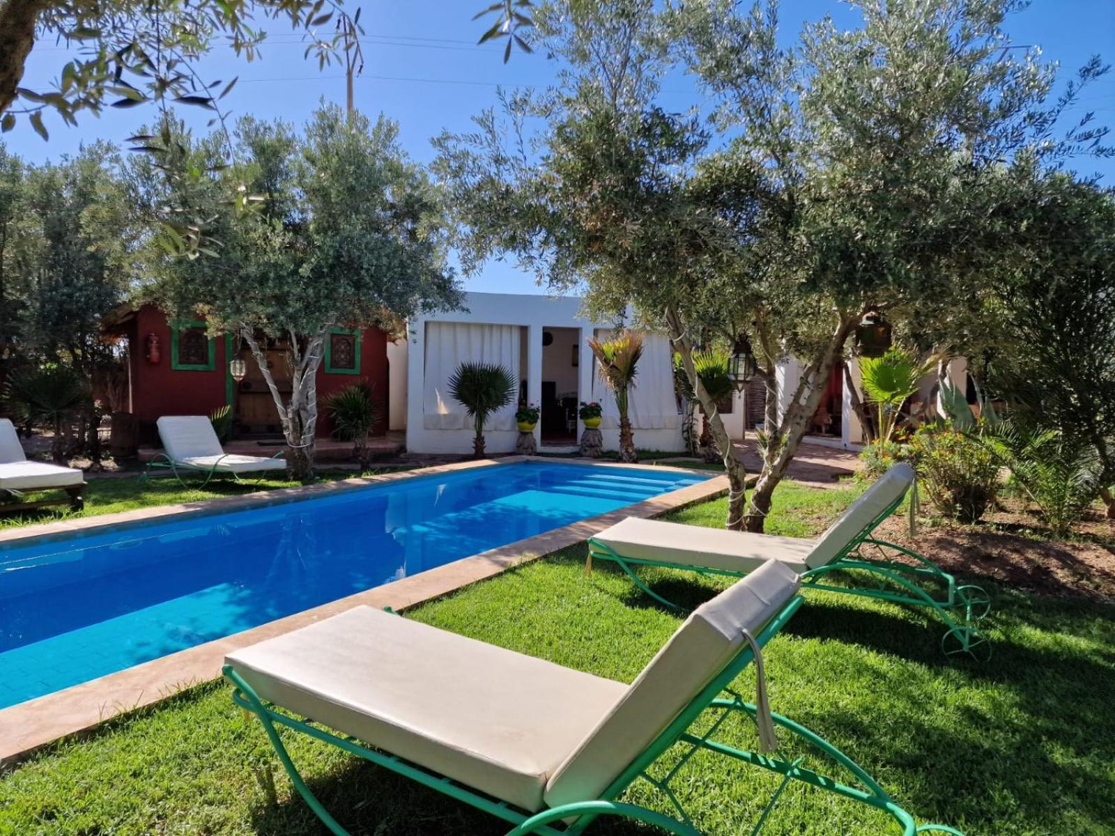 Manzal Lahbab, 2Villas 2Bungalows 2Piscines Et Jardins Ouled Jelal Luaran gambar