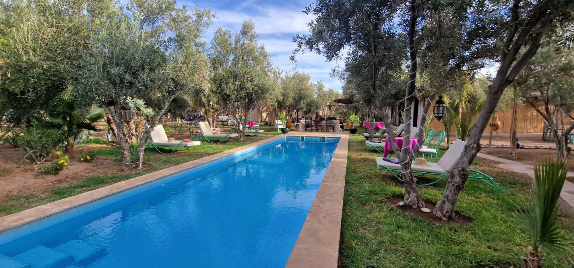 Manzal Lahbab, 2Villas 2Bungalows 2Piscines Et Jardins Ouled Jelal Luaran gambar